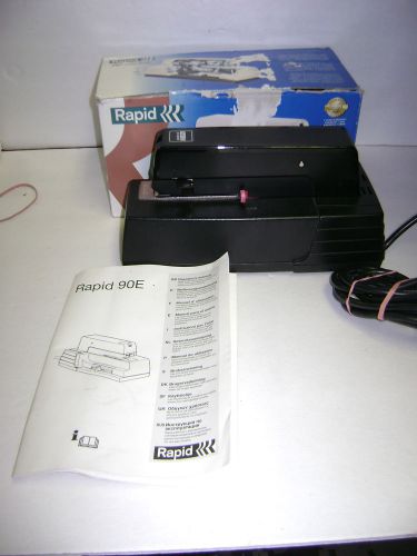 Rapid 90 Electric stapler with box / manual