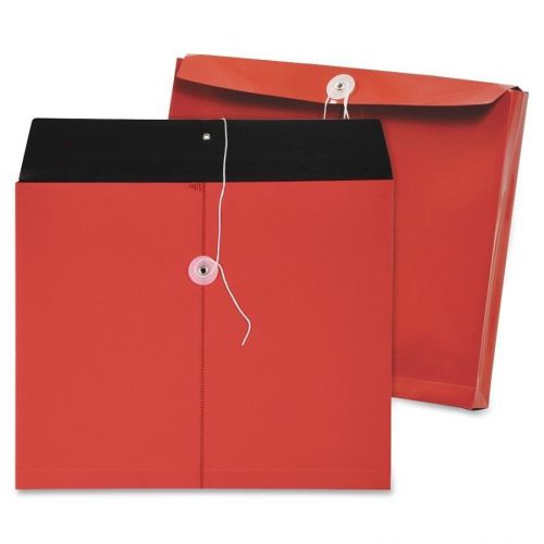 Lion Office Products Poly Envelope Red Set of 3