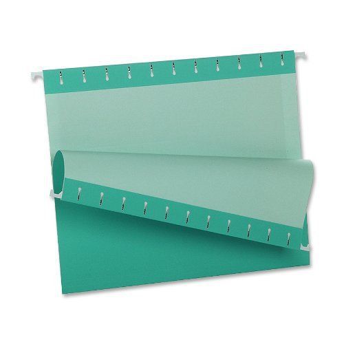 Pendaflex 81616 Recycled Colored Hanging File Folders, Letter, 1/5 Cut Tabs,