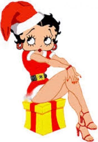 30 Return Address Labels Betty Boop Christmas Buy 3 get 1 free (bb52)