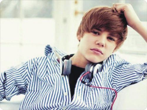 Justin Beiber Touch The Head Mouse Pad