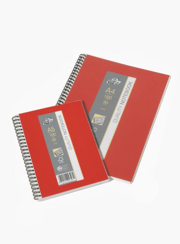 1 x A5 Cleverpad Quality Notebook - Printed &amp; Plastic Cover