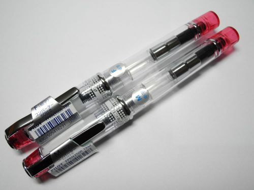 Red Pilot Prera FPRN-350R Fountain pen Fine &amp; Medium with C-50 Converter (Japan)