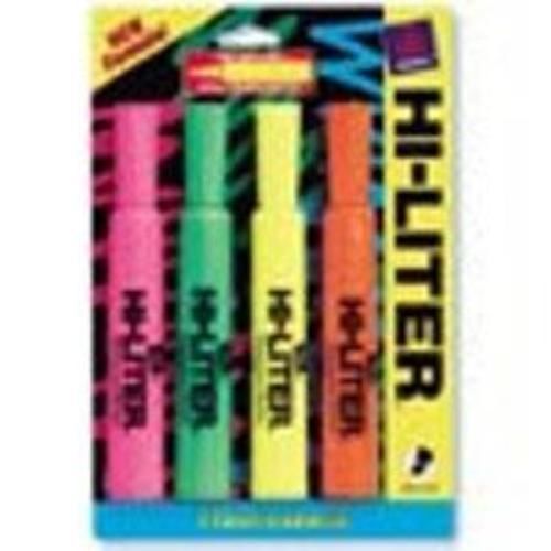 Avery Desk Style Hi-Liter Assorted 4 Count