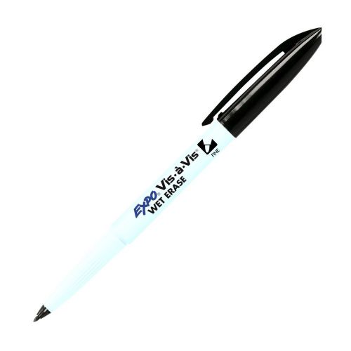 Expo vis-a-vis transparency marker, fine, black (expo 16001) - 1 each for sale