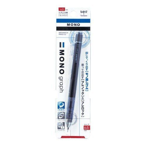 Tombow Mono Graph Shaker Mechanical Pencil Black DPAa??132B(Japan Import)