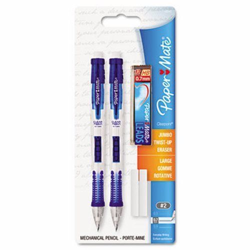 Paper Mate Clear Point Mechanical Pencil, 0.7 mm, Assorted, 2/Set (PAP56047PP)