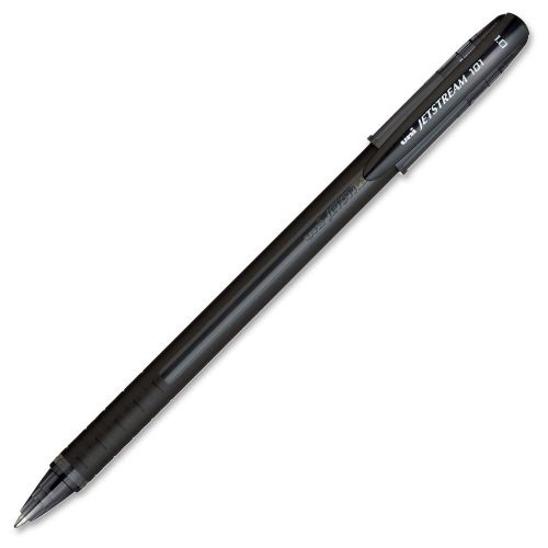 Uni-Ball 101 Jetstream Pens, Bold Point, Black, 12/Pack, 1768011DZ