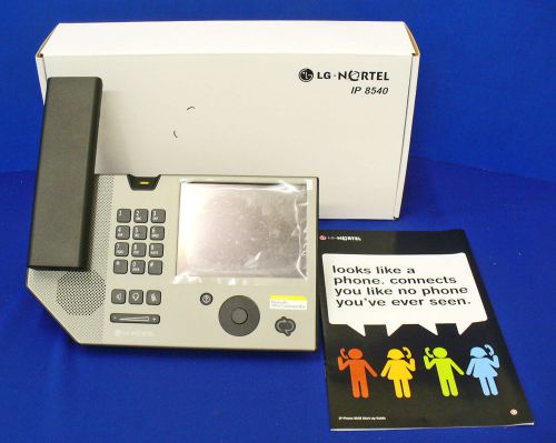 NIB LG-NORTEL-IP8540 Touch Screen IP Windows Communicator Business Phone