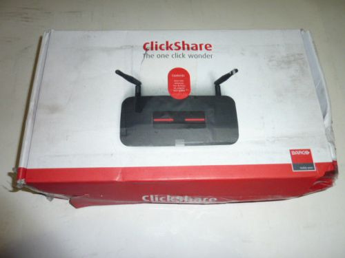 BARCO ClickShare CSM-1 Wireless Video System Still New In Box