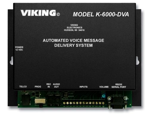 New viking viki-vkk6000dva automated voice messaging for sale