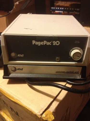 Pagepac 20 Paging System 9 Zone ATT Zonemate