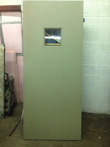 Steelcraft Steel Reinforced 3.0 X 7.0 Left Hand Door With Window