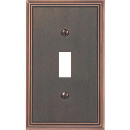Metroline antique bronze switch wall plate-ab 1-toggle wallplate for sale