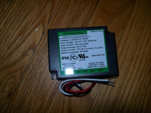 Thomas Research 40W Constant Current Dimming LED Driver LED40W-57-C0700