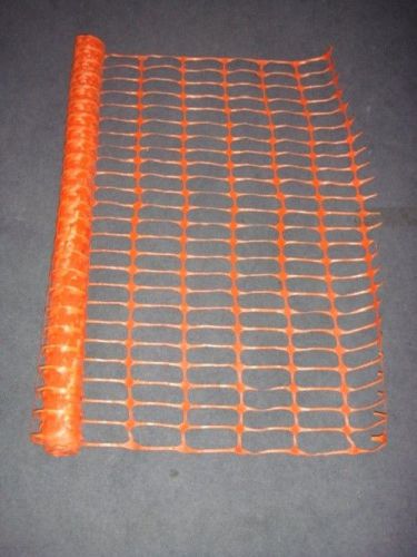 Orange Construction Safety Fence Premium Quality 4&#039; x 100&#039; (4-Feet by 100-Feet)