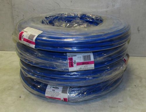 Lot of 4 sharkbite u860b100 1/2 x 100&#039; blue pex tubing for sale