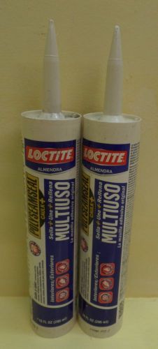 2 Pack Loctite ALMOND Polyseamseal Caulk+ All Purpose Original Adhesive Sealant