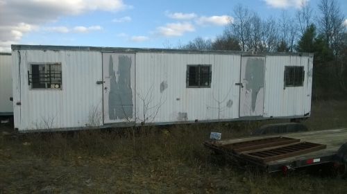 Reduced trailer-construction-mobile office-hunting camp-cheap for sale