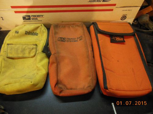 data collector carrying cases(lot of three)