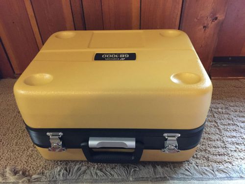 TOPCON GB 1000 GPS CARRYING CASE WITH INSERTS TOTAL STATION SURVEYING