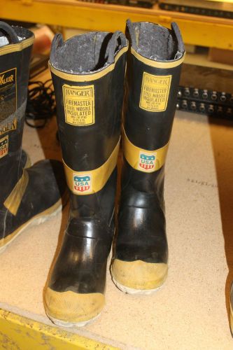 RANGER  STEEL TOE/MIDSOLE BOOTS~Firemaster~Firefighter~Fireman~Sz Mens 8 1/2M