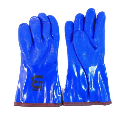 BetterGrip PVC Winter Gloves: Chemical-Resistant, Waterproof, Lined PVC