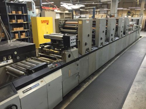 1979 Didde Glaser Narrow Web Press - SN: 136-1111, Model: 205-663, 5 Units, DG-1