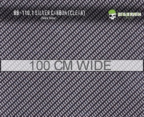 5 meters (16.5 ft) silver rope carbon fiber hydrographics film 100 cm big brain for sale
