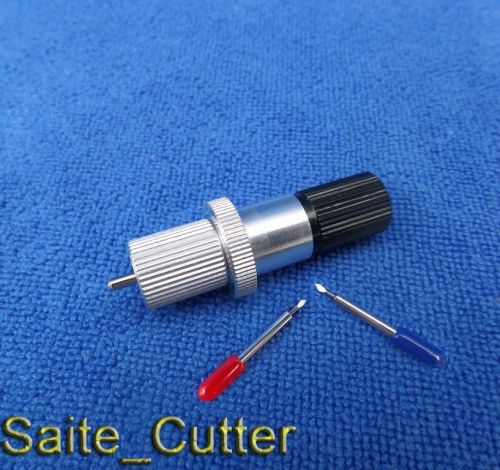 1pc roland vinyl cutter plotter holder +6pc 45° 60° gcc liyu rabbit refine blade for sale