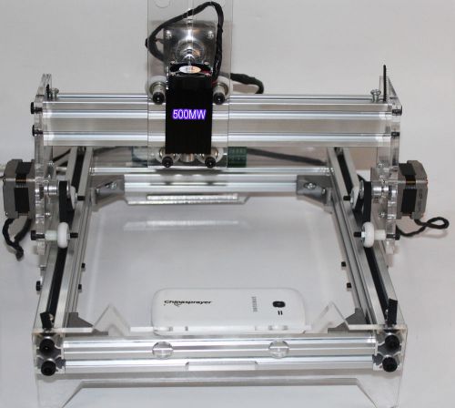 500MW DIY laser engraving machine, marking machine engraving (17*20CM)