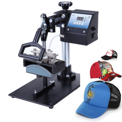 Heavy duty digital 8*14cm hat cap heat press transfer sublimation machine for sale
