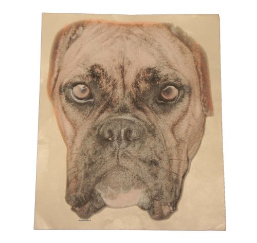 Artbrands brindle boxer 17700d0 large dog face t shirt iron on heat transfer for sale