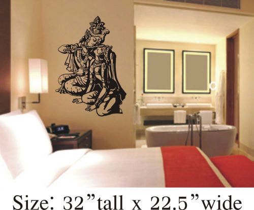 2X Radhey-Krishna Wall Decal Art Vinyl Stickers Decor Drawing Room -1450