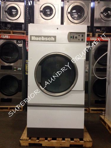 Huebsch Single 75LB Dryer HT075 White 220V / 3PH /Electric / OPL / Reconditioned