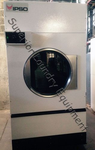 Ipso 120lb opl reversing dryer it120nrq, 240v/60hz/3ph, gas, reconditioned for sale