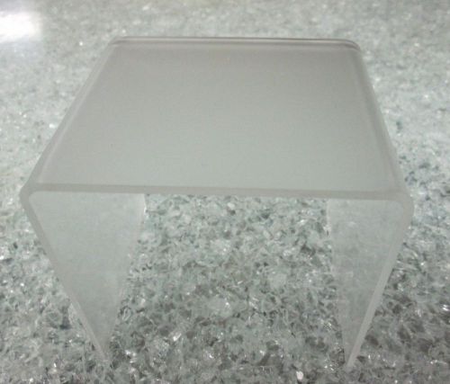 Qty 1 Frosted Acrylic Risers P95 1/8&#034; by 7&#034; x7&#034; x 7&#034;