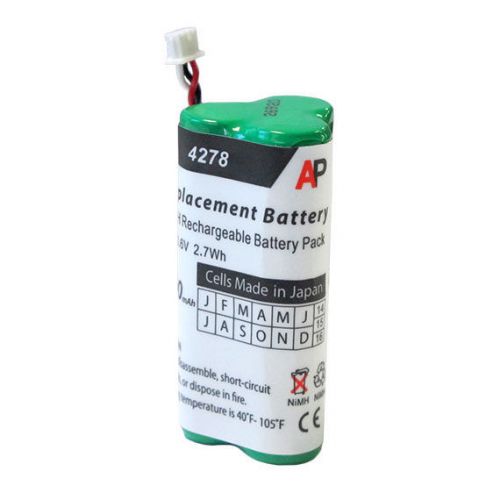 Motorola/Symbol LS-4278 and DS-6878 Scanners: Replacement Battery. 750 mAh.