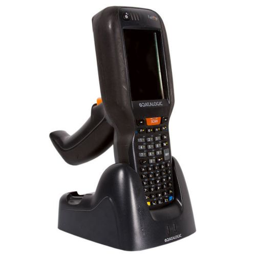 Datalogic falcon x3 handheld pda w/ charging dock station for sale