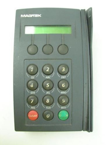 Magtek IntelliPin Intelli Pin Credit Debit Card Reader Machine 30015119 Pad Grey