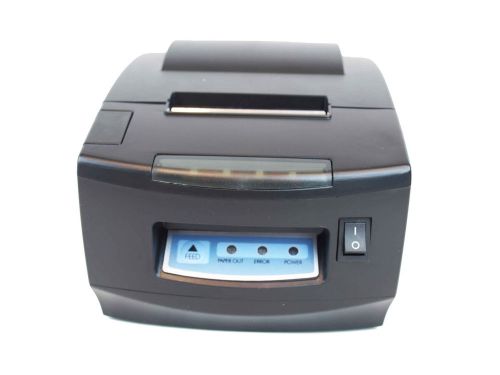 Direct Thermal POS 80mm 3.15&#034; Receipt Printer Cashier Kitchen w/ USB LAN SERIAL