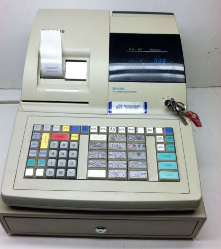 Samsung sam4s er-5140 commercial electronic cash register?? + manual for sale