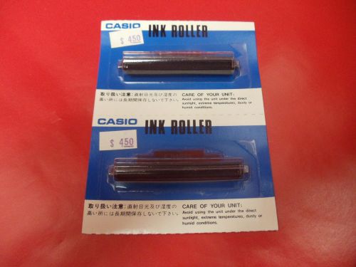 Casio Ink Roller, Cash Register, Lot of 2!, Point of Sale, POS