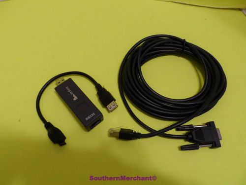 VERIFONE VX670 PROGRAMMING CABLES PC CABLE 26264-05 RS232 DONGLE 24122-01-R