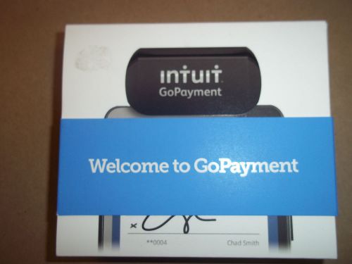 Intuit GoPayment Credit Card Mobile Scanner new in the box