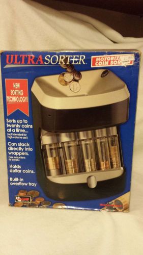 Ultrasorter - motorized (magnif) coin sorter for sale