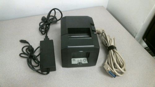 Star Micronics TSP650 Thermal Printer Bundle w/ Power Supply &amp; Parallel Cable