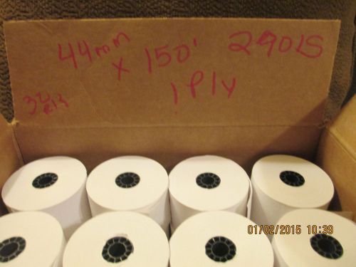 CASH REGISTER (44mm x 150&#039;) BOND PAPER -32 rolls free shipping 2901S