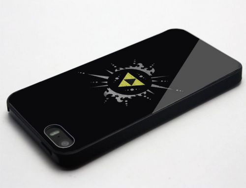 The Legend Of Zelda Triforce Logo iPhone 4/4s/5/5s/5C/6 Case Cover th661