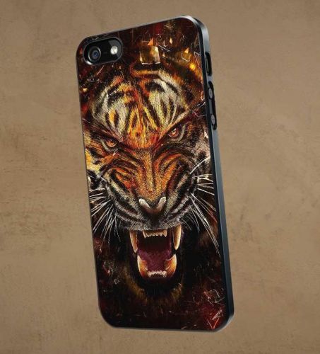 Tiger Face Art Painting Samsung and iPhone Case